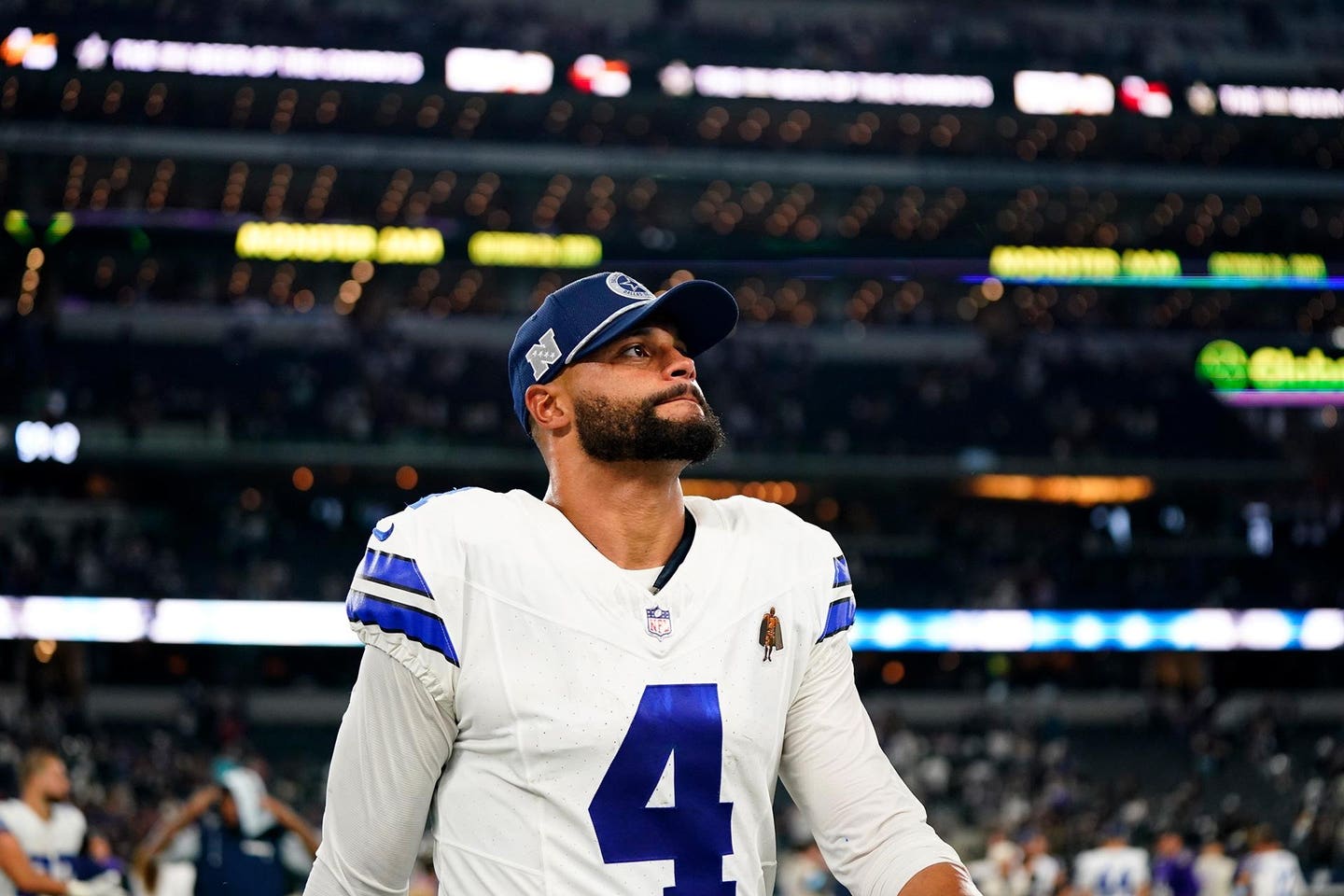 El mariscal de campo de los Dallas Cowboys, Dak Prescott.
